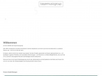 bayermusicgroup.de Webseite Vorschau