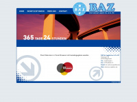baz-spedition.de Webseite Vorschau
