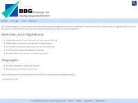 bbgmbh.com Webseite Vorschau