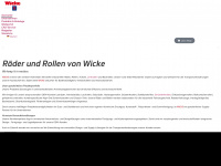 wicke.com Webseite Vorschau