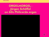 orgelmorgel.com Webseite Vorschau