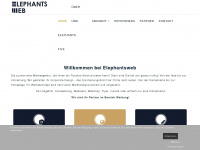 elephantsweb.at Webseite Vorschau