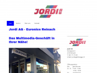 jordi-euronics.ch Webseite Vorschau