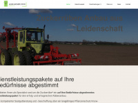 agrarservice-kratz.de Webseite Vorschau