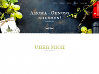 aroma-genuss-erleben.de Webseite Vorschau