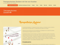 therapeutisches-zaubern.com Webseite Vorschau