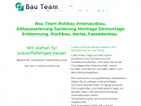 bau-team-express.de Webseite Vorschau