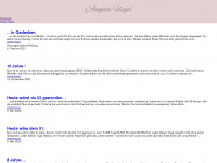 angela-flegel.de Webseite Vorschau