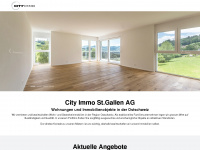 city-immo.ch Webseite Vorschau