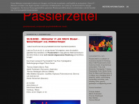 passierzettel.blogspot.com Webseite Vorschau