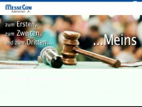 messecom-auktionen.de Webseite Vorschau