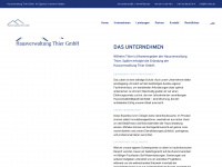 hausverwaltung-thier-gmbh.com Webseite Vorschau