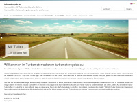 turbomotorcycles.eu Webseite Vorschau