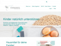 kinderhausmittel.com Webseite Vorschau