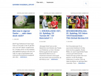 barnimrasenballsport.com Webseite Vorschau