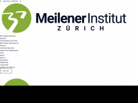 meilener-institut.ch Webseite Vorschau