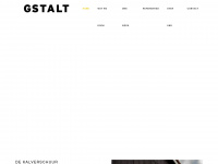 gstalt.nl Webseite Vorschau