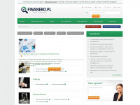 finanero.pl Webseite Vorschau
