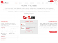 qualitechplc.com Webseite Vorschau