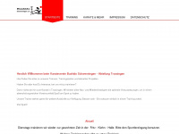 bushido-schwenningen-trossingen.de Webseite Vorschau