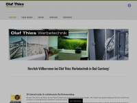 thies-werbetechnik.de Webseite Vorschau