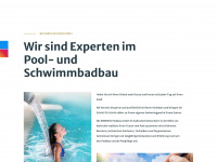minerva-poolbau.de Webseite Vorschau