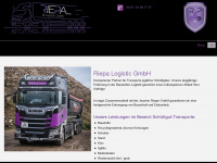 riepa-logistic.de Webseite Vorschau