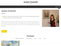 jacklyngratzfeld.com Webseite Vorschau