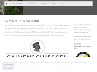 calven-schiessen.ch Webseite Vorschau
