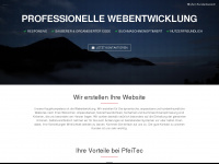 pfeitec.com Webseite Vorschau