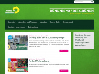 gruene-hengersberg.de Webseite Vorschau