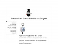fotobox-rent-event.de Webseite Vorschau