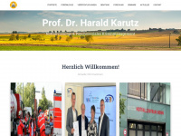 harald-karutz.de Webseite Vorschau