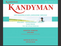 kandyman.ch Webseite Vorschau
