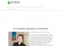 auris-hoercenter.de Webseite Vorschau