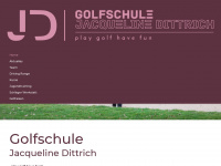 golfschule-jd.de Webseite Vorschau
