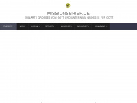 missionsbrief.de Webseite Vorschau