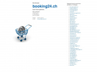 booking24.ch Webseite Vorschau