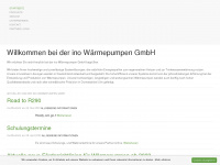 ino-wp.de Webseite Vorschau