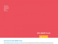 msi-dmmr-portal.eu Webseite Vorschau