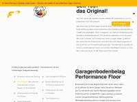 performance-floor.com Webseite Vorschau