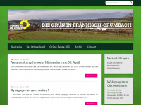 gruene-fraenkisch-crumbach.de Thumbnail
