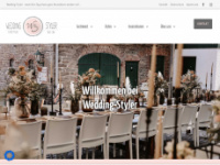 wedding-styler.de Webseite Vorschau