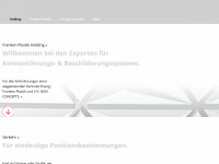 frankenplastik-holding.de Webseite Vorschau