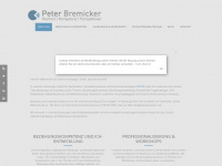 peterbremicker.com Webseite Vorschau