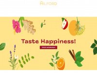 milford-tee.at Webseite Vorschau