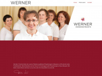 werner-physio.de Webseite Vorschau