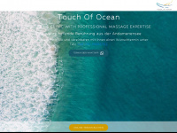 touch-of-ocean.de Webseite Vorschau
