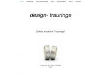design-trauringe.com Webseite Vorschau