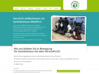 med-pro.eu Webseite Vorschau